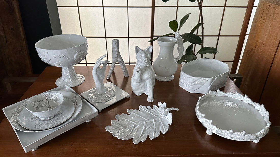 【Astier de Villatte × Setsuko Klossowska de Rola】陶器のコレクション