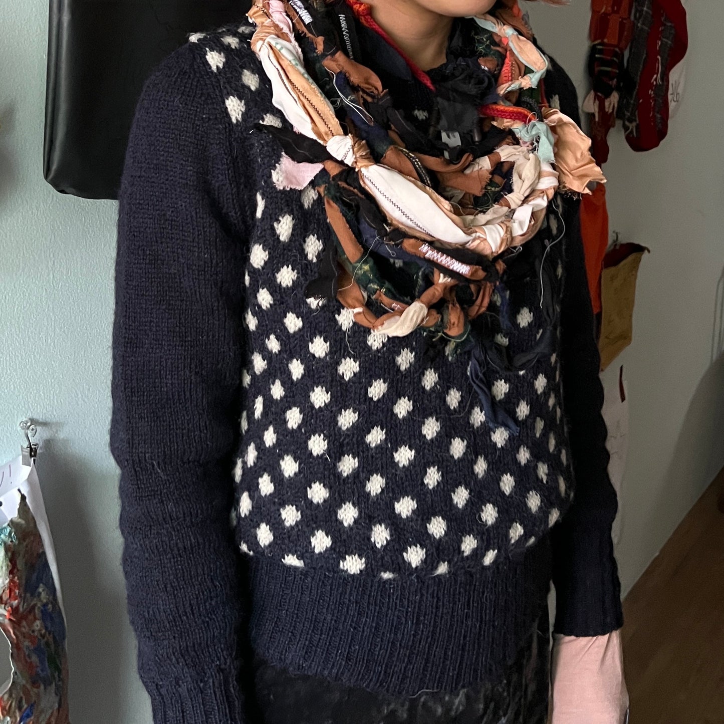 【B.O.R.N. 】アートピース#13_scarf