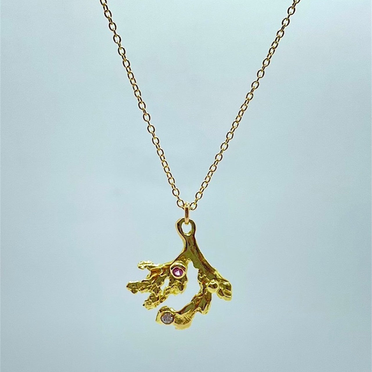【KIMBERLIN BROWN(】DIAMOND NECKLACE1