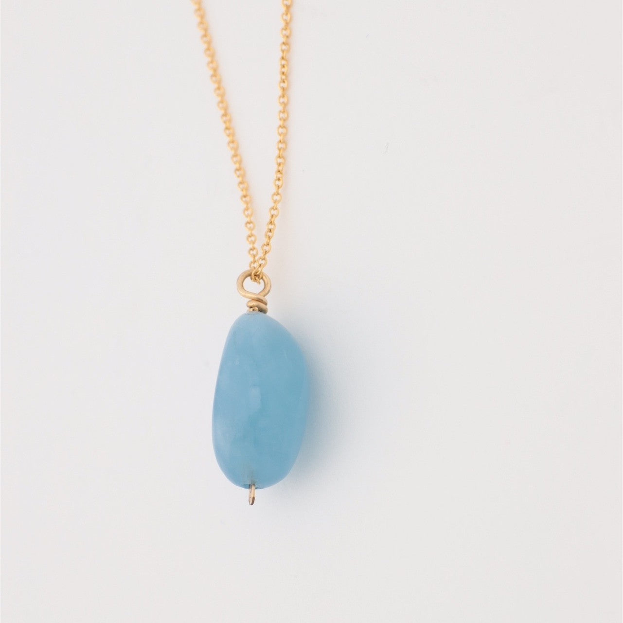 【Mary MacGil 】Aquamarine Necklace