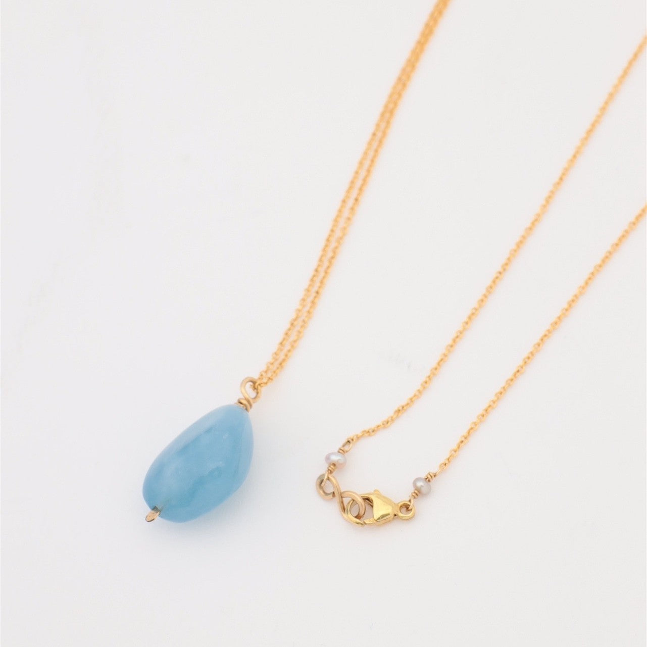 【Mary MacGil 】Aquamarine Necklace