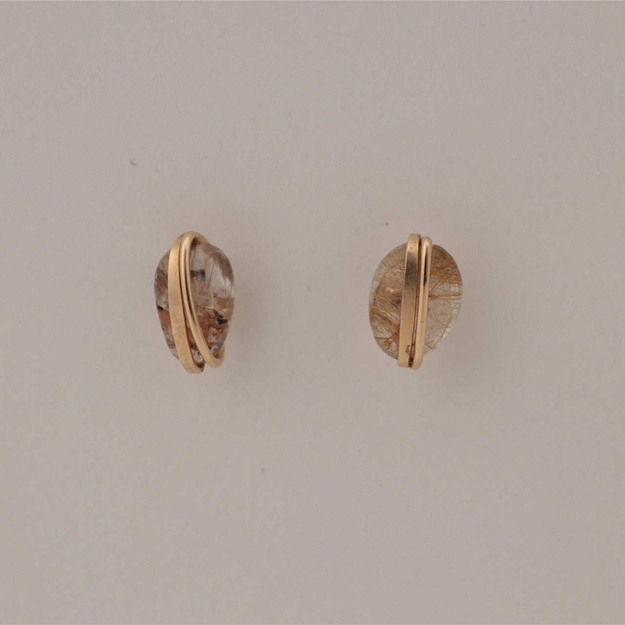 【Mary MacGil 】Rutilated Quartz PIERCE