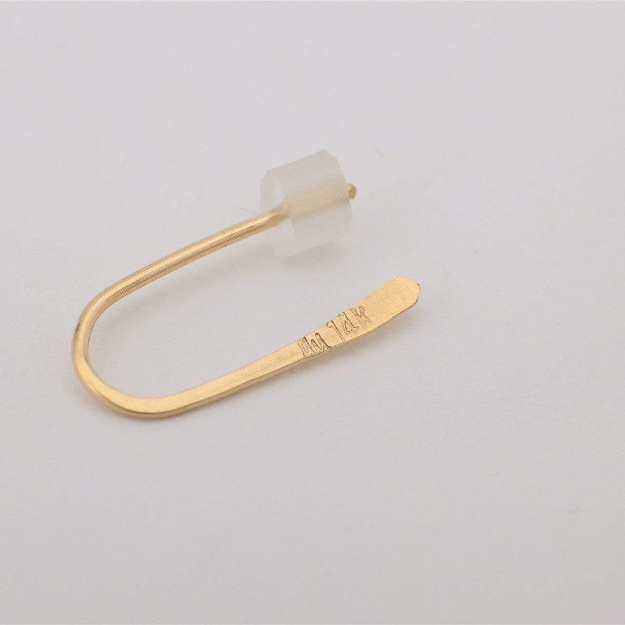 【Mary MacGil 】Hammered Drop PIERCE
