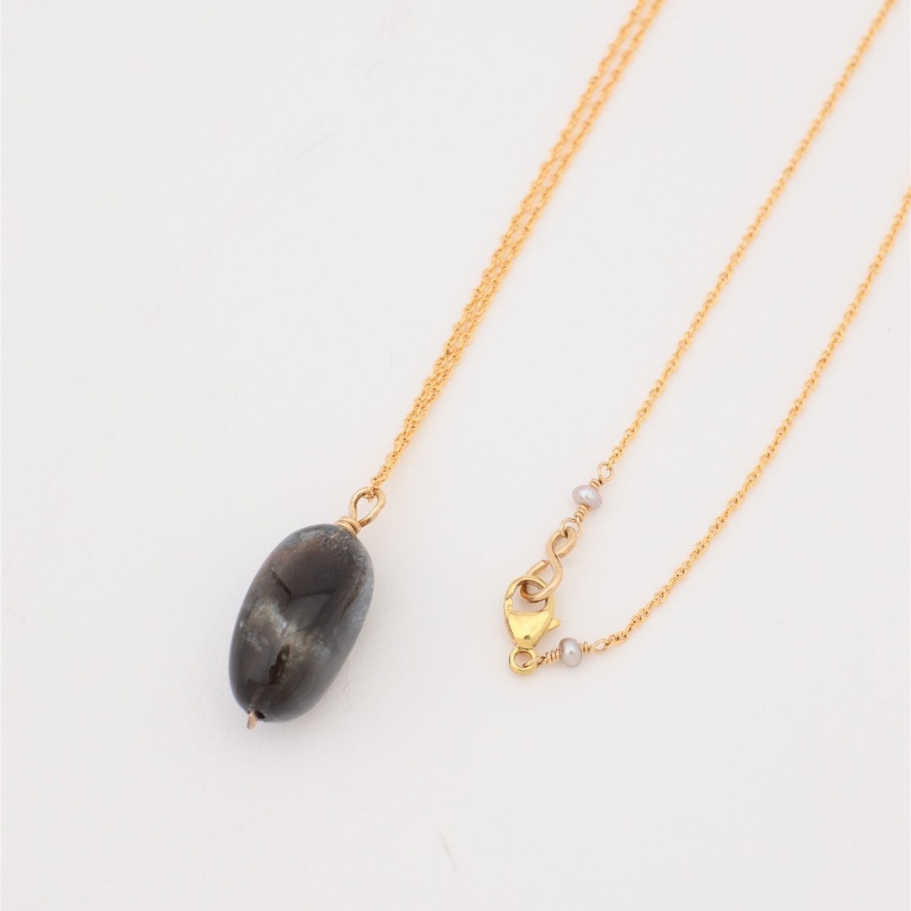 Moss Aquamarine Necklace