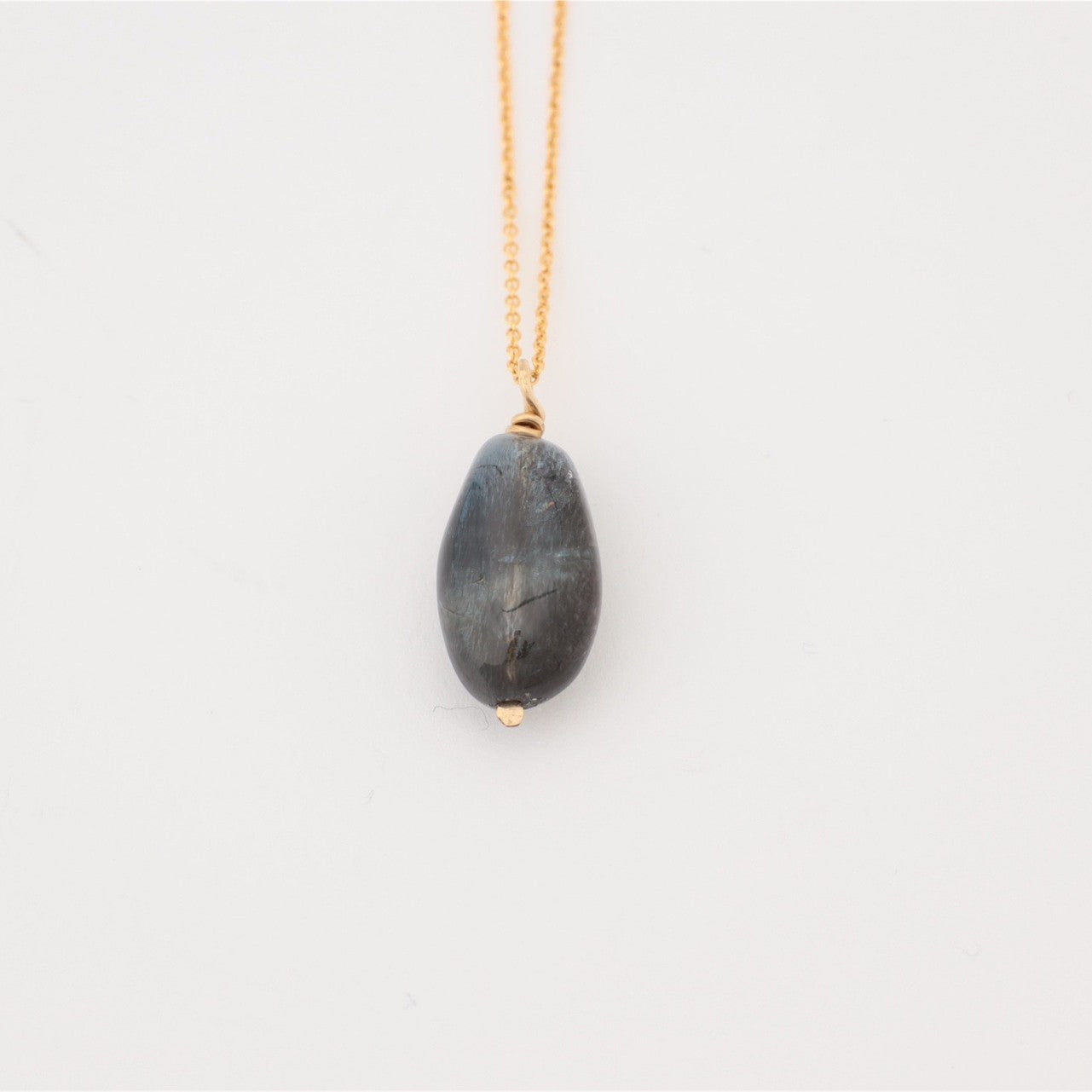 Moss Aquamarine Necklace