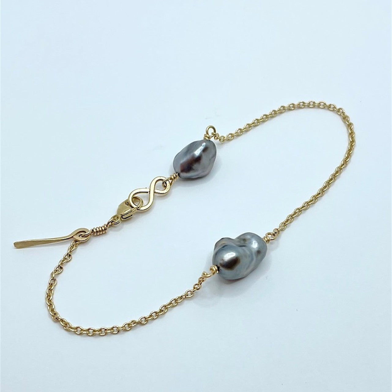 【Mary MacGil 】BLACK PEARL BRACELET