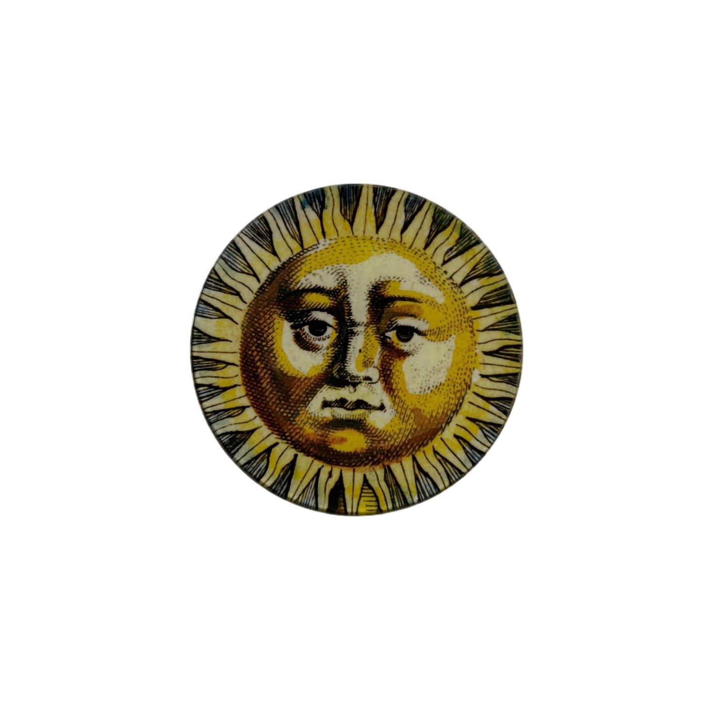 【JOHN DERIAN】デコパージュプレート SUN FOUNTAIN FACE