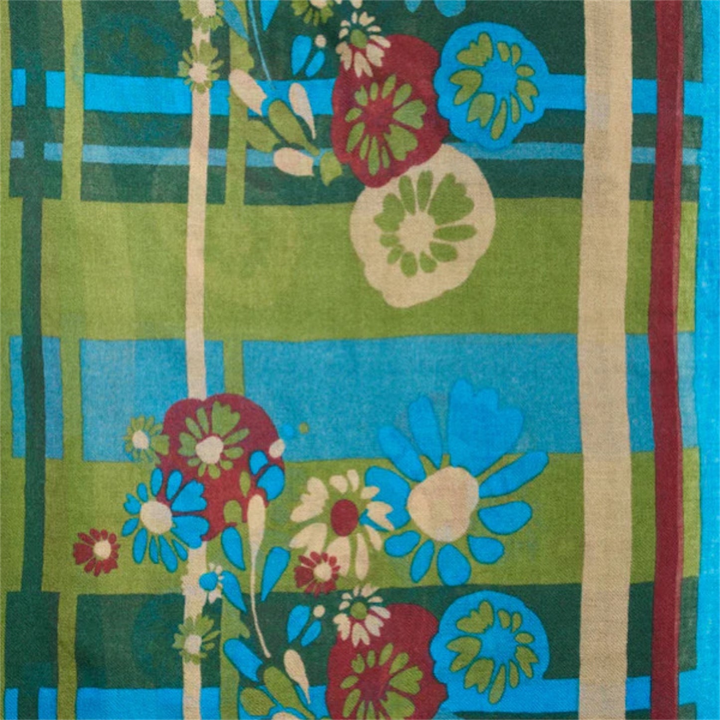 【Les Touristes】ストール_WOOL 039_70x180