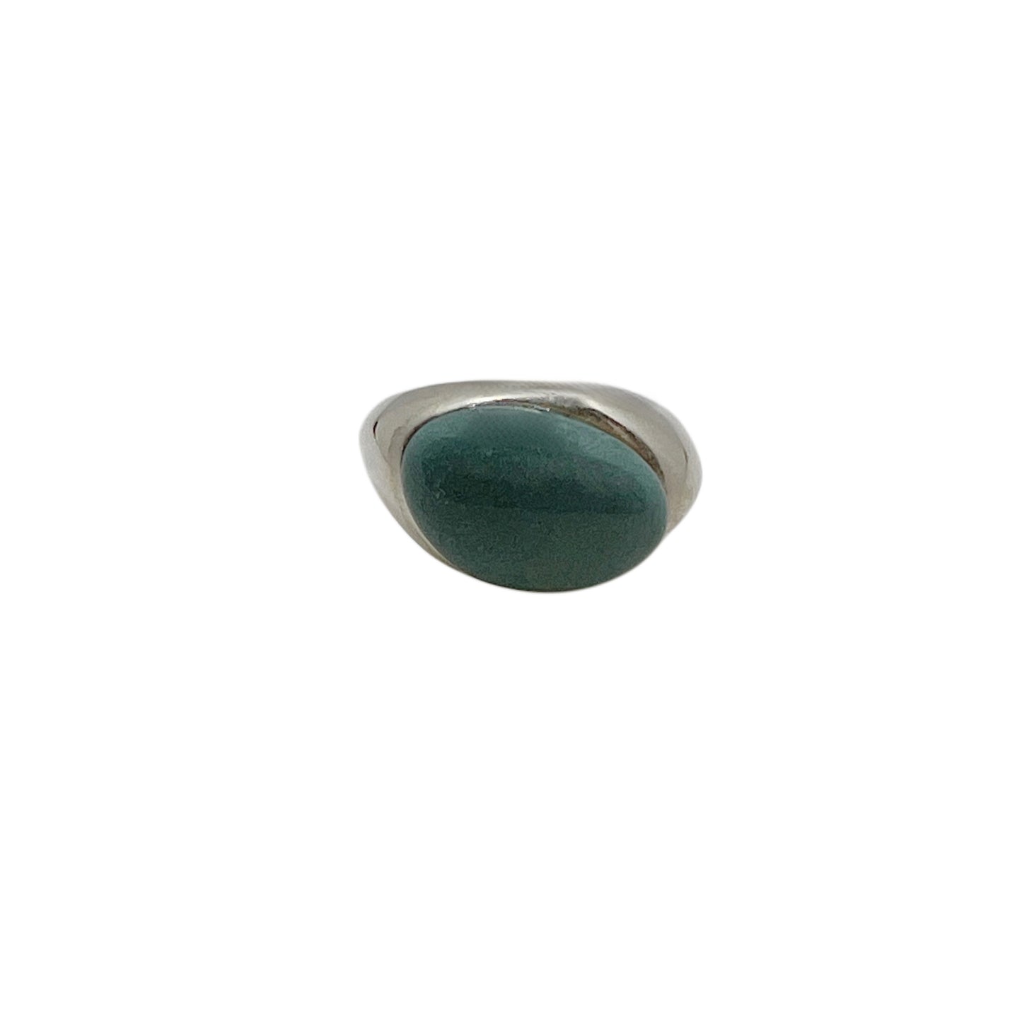 【helena rohner】oval ceramic silver ring