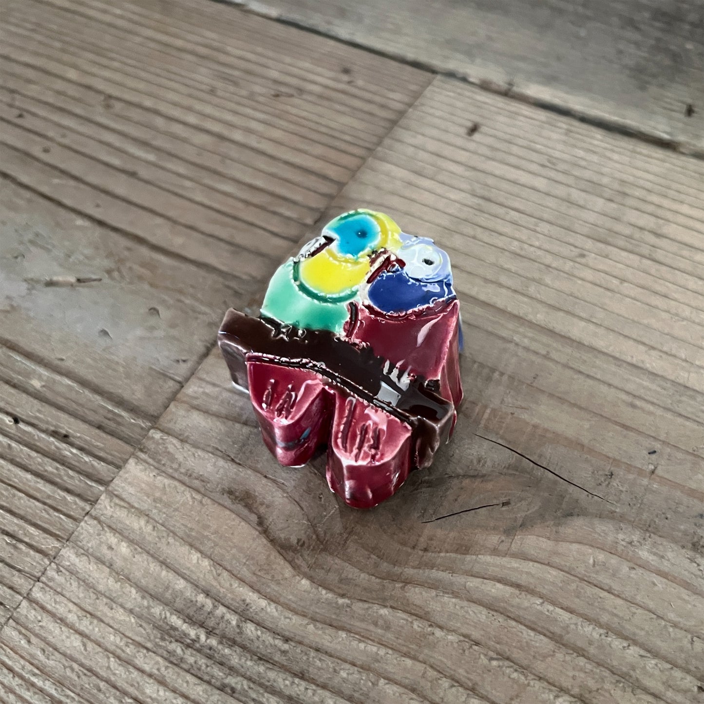 【MV% ceramics design】BUDGIES
