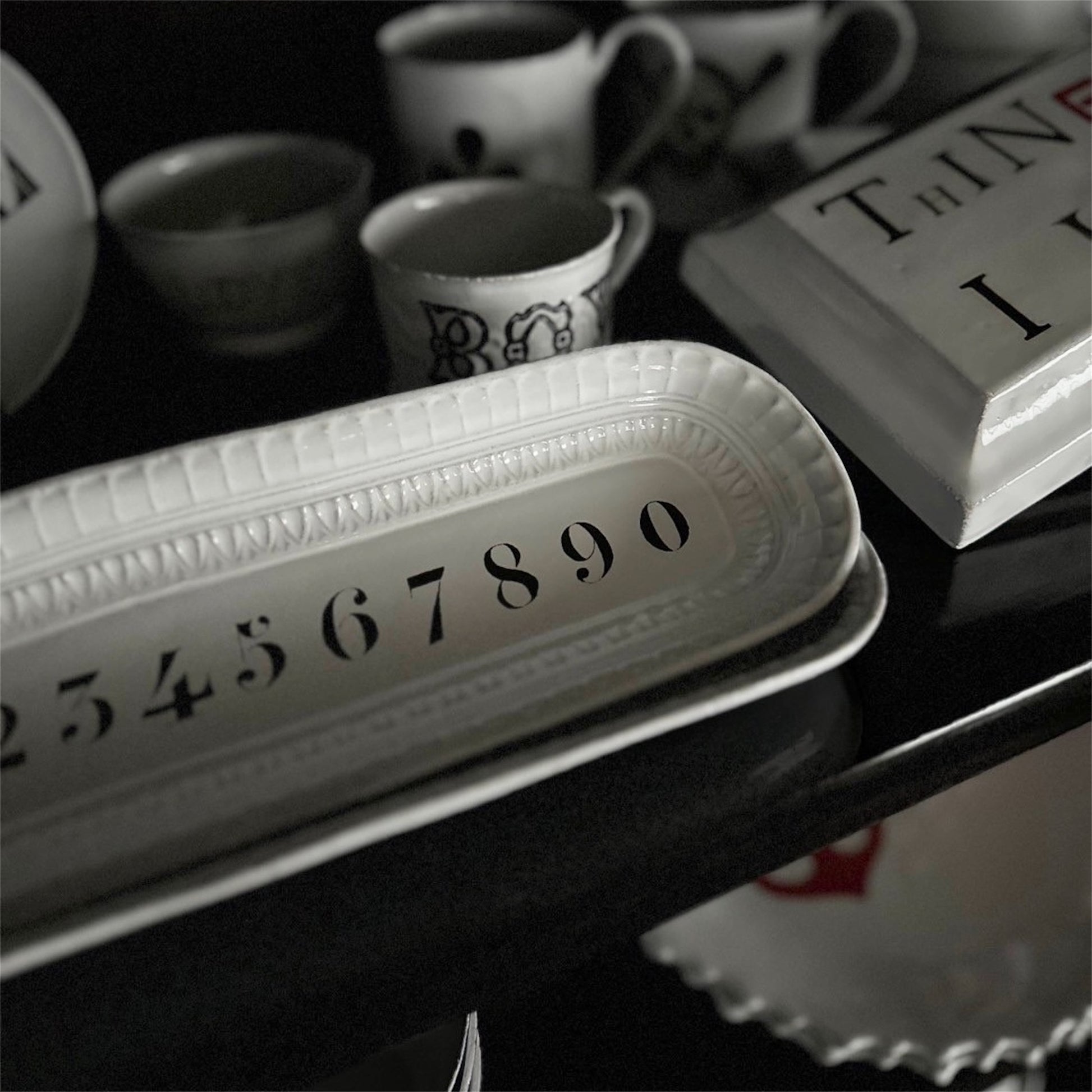 【Astier de Villatte】John Numbers Platter