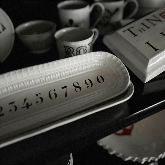 【Astier de Villatte】John Numbers Platter