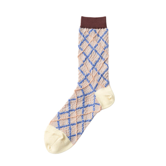 【TRICOTE】ARGYLE BUMPY SOCKS