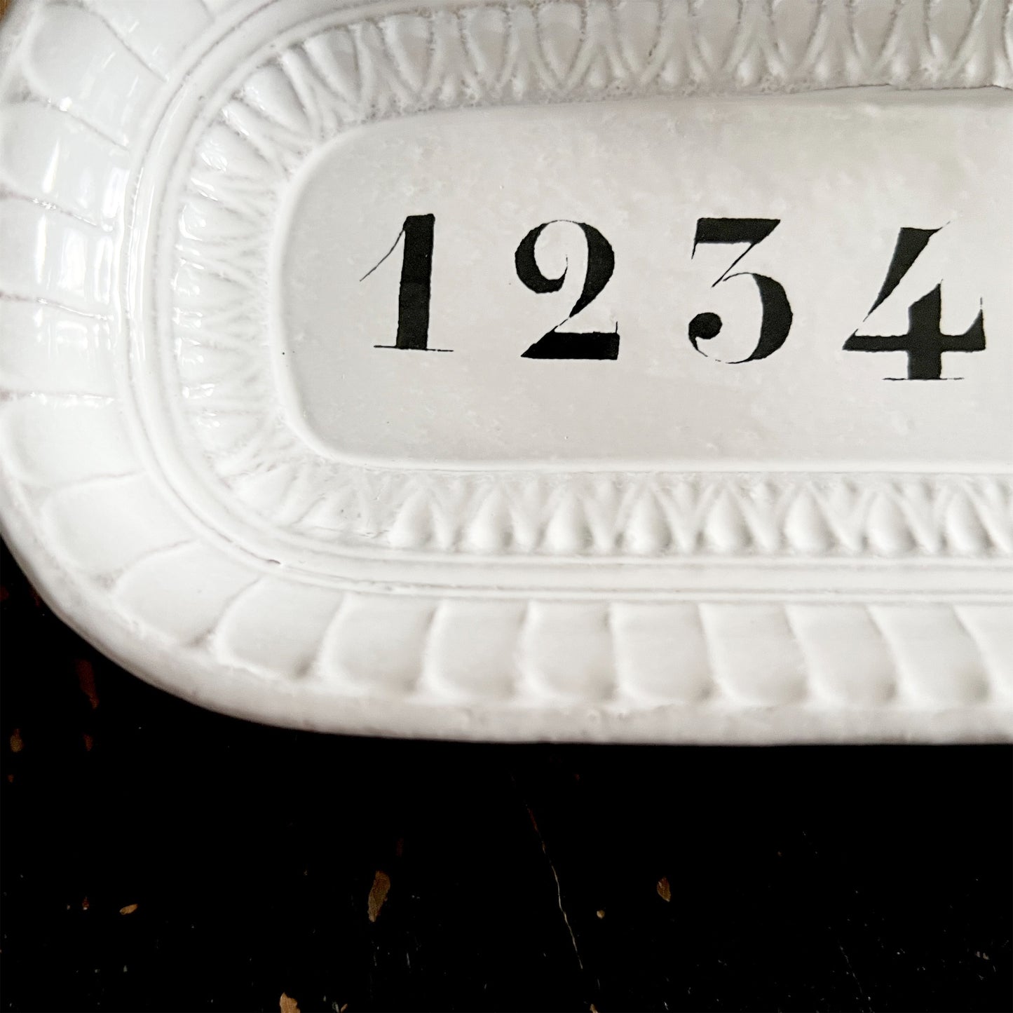 【Astier de Villatte】John Numbers Platter