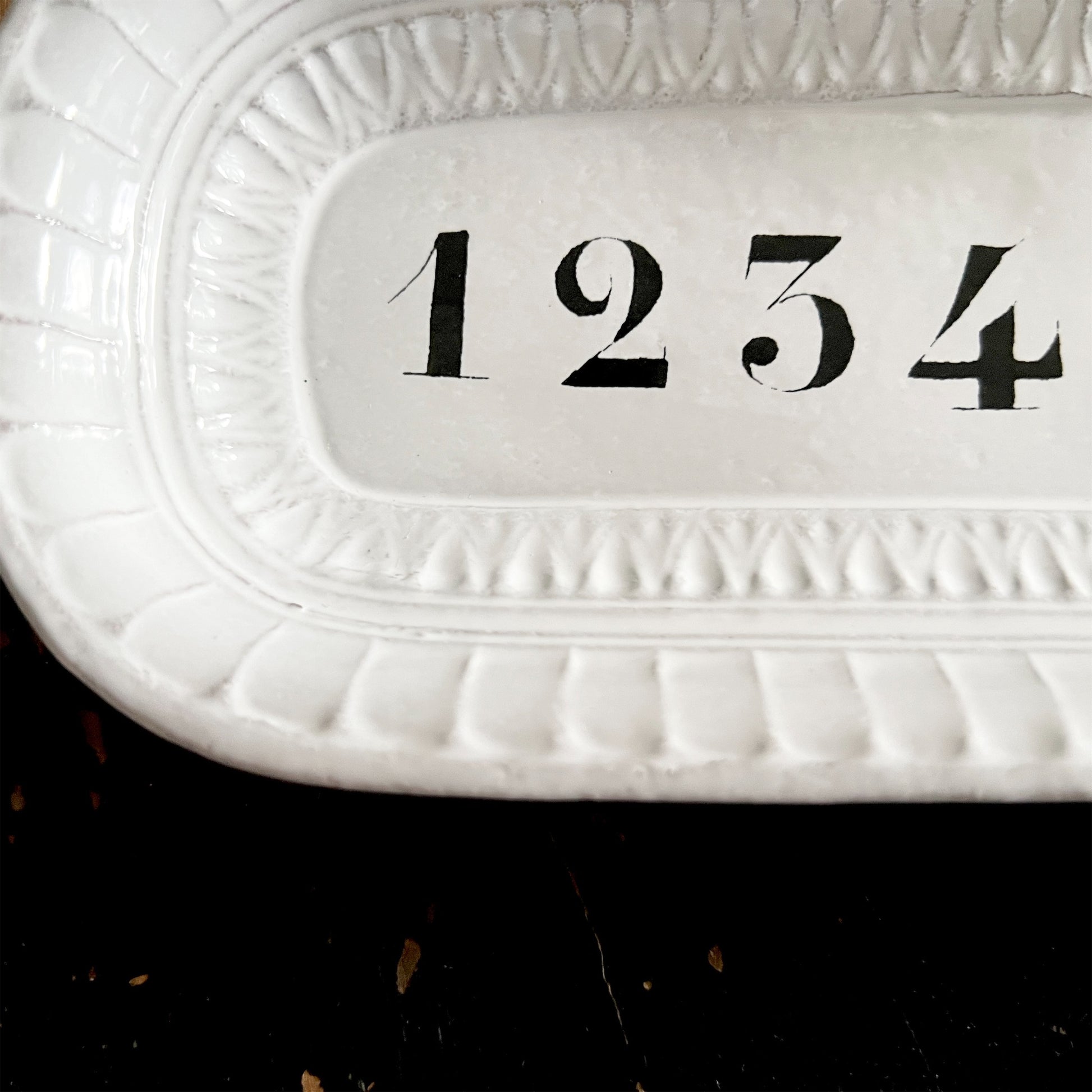 【Astier de Villatte】John Numbers Platter