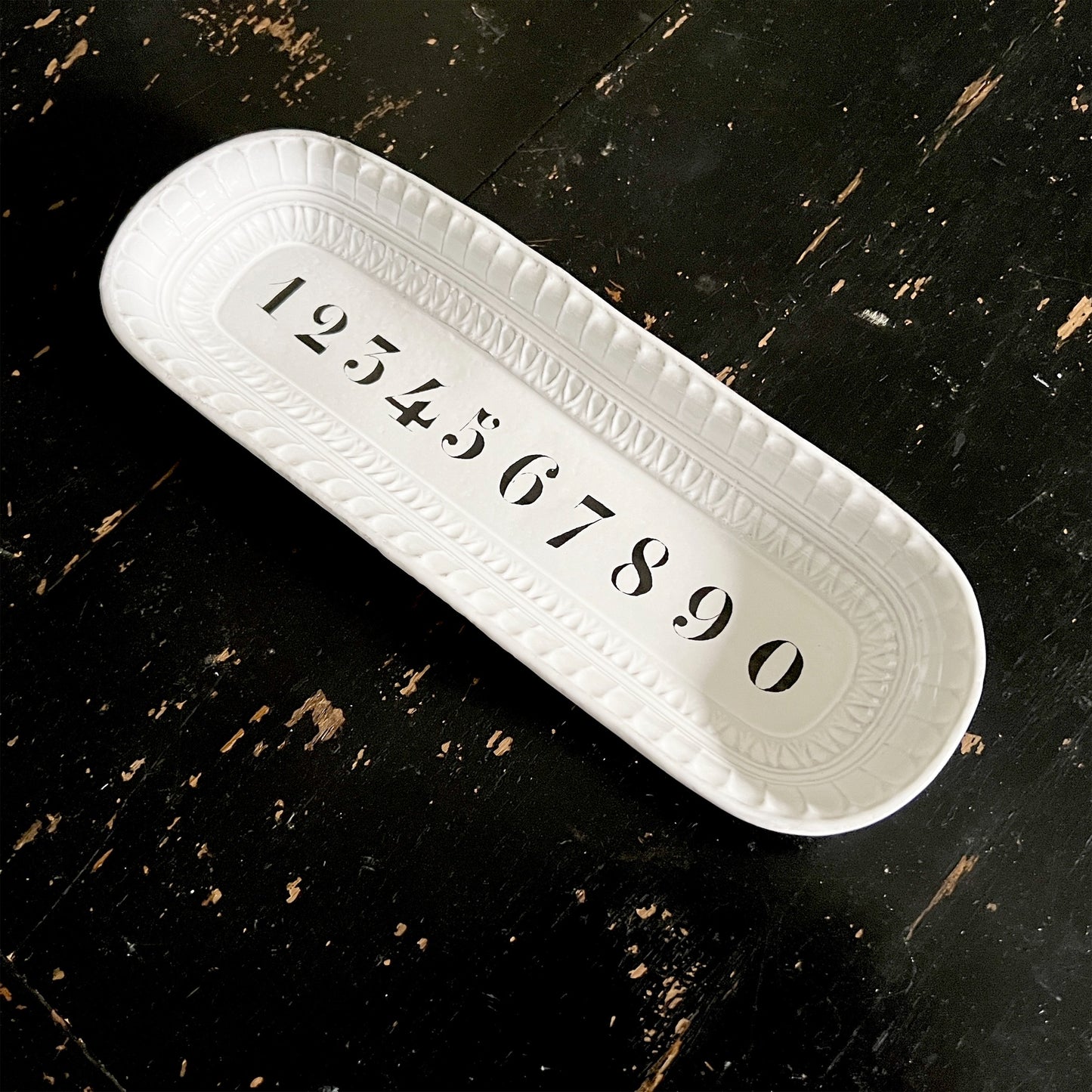 【Astier de Villatte】John Numbers Platter