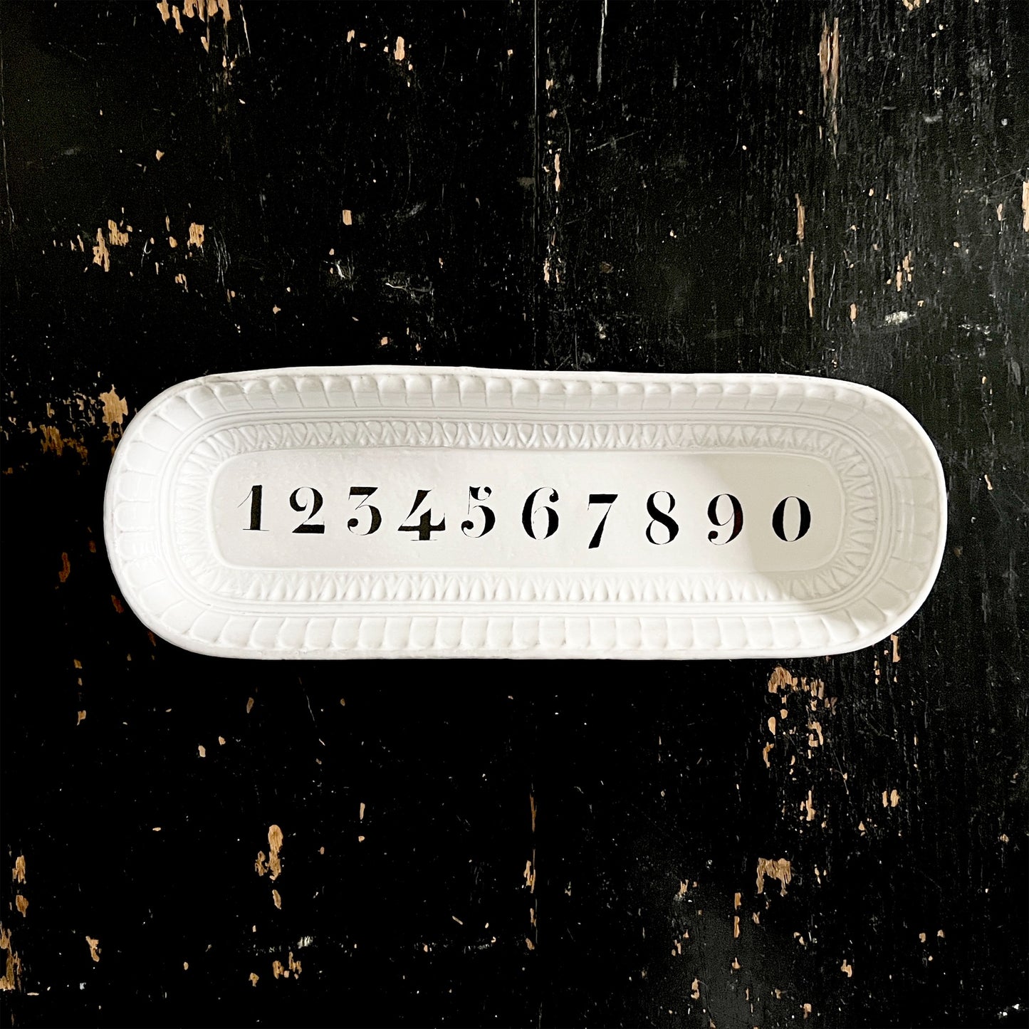【Astier de Villatte】John Numbers Platter
