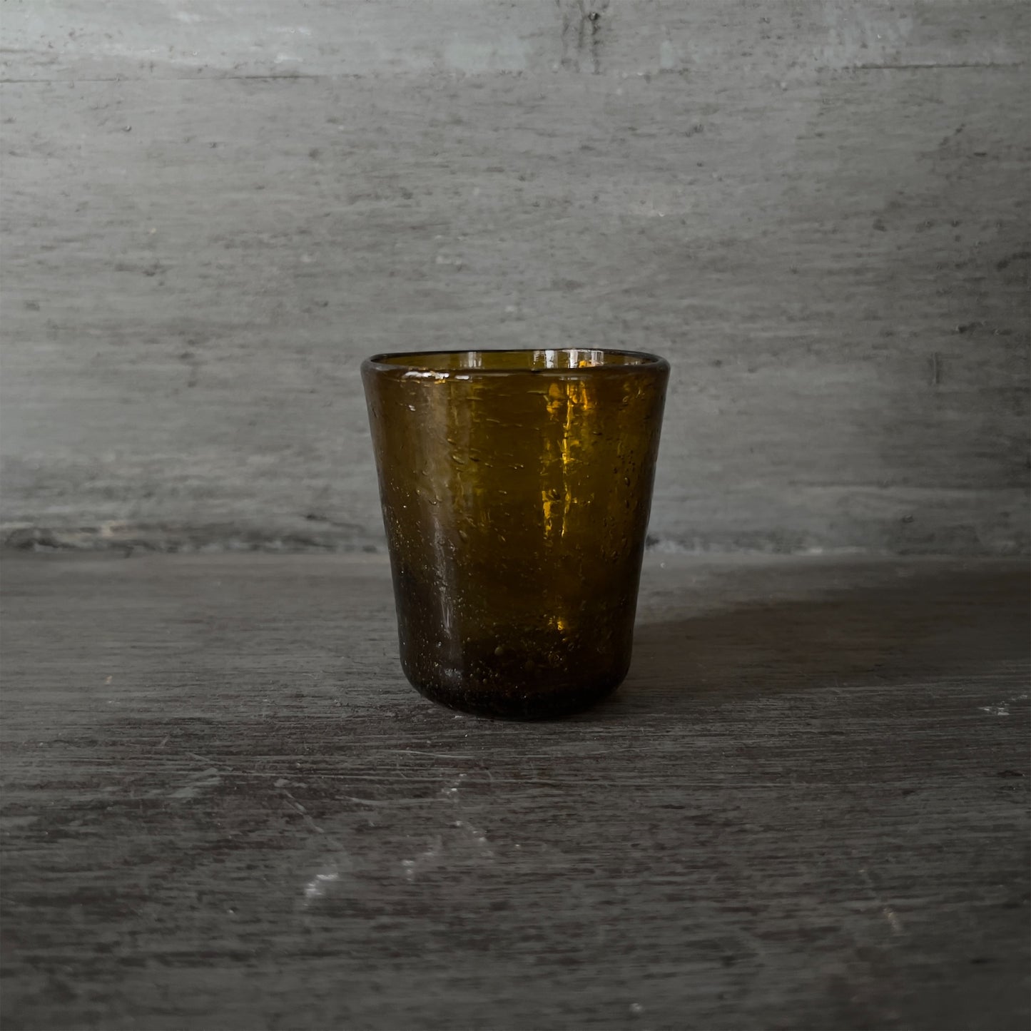【La Soufflerie】グラス Lyonnais Quinquet Dark Brown