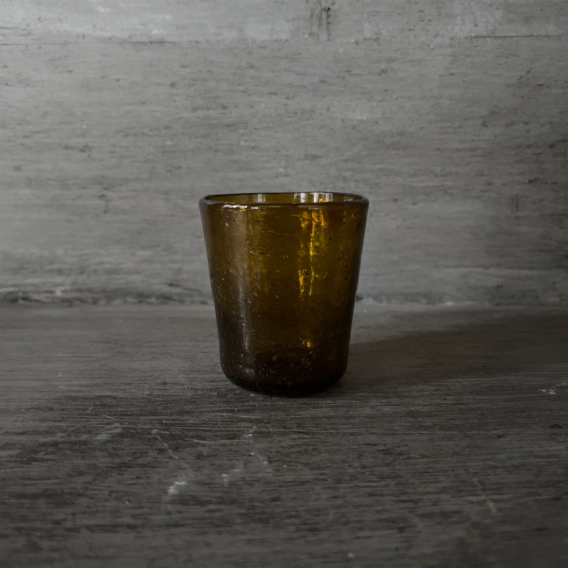 【La Soufflerie】グラス Lyonnais Quinquet Dark Brown