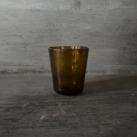 【La Soufflerie】グラス Lyonnais Quinquet Dark Brown
