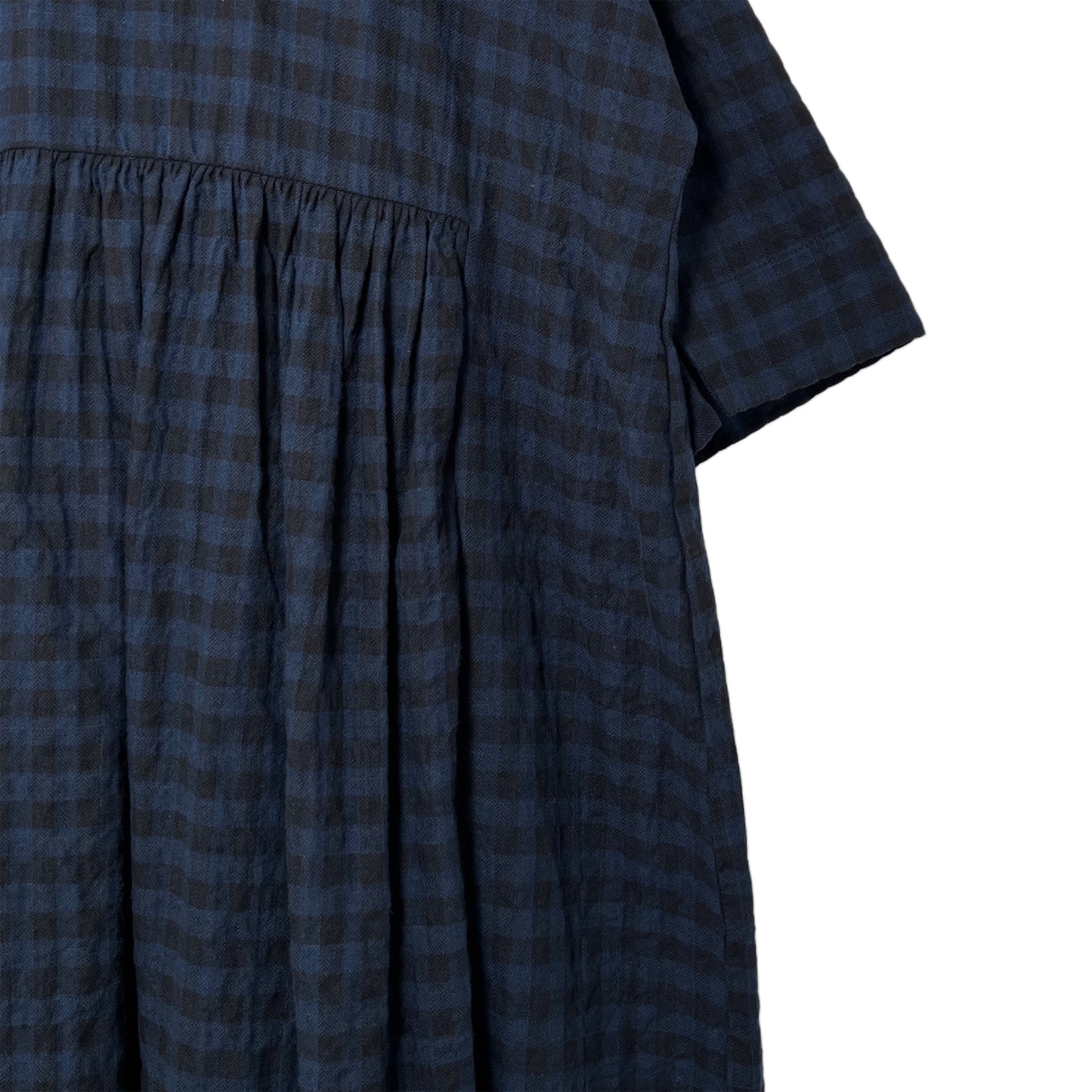 【H+ HANNOH WESSEL】Dress Dominique_Navy/Black Chrck15/17C