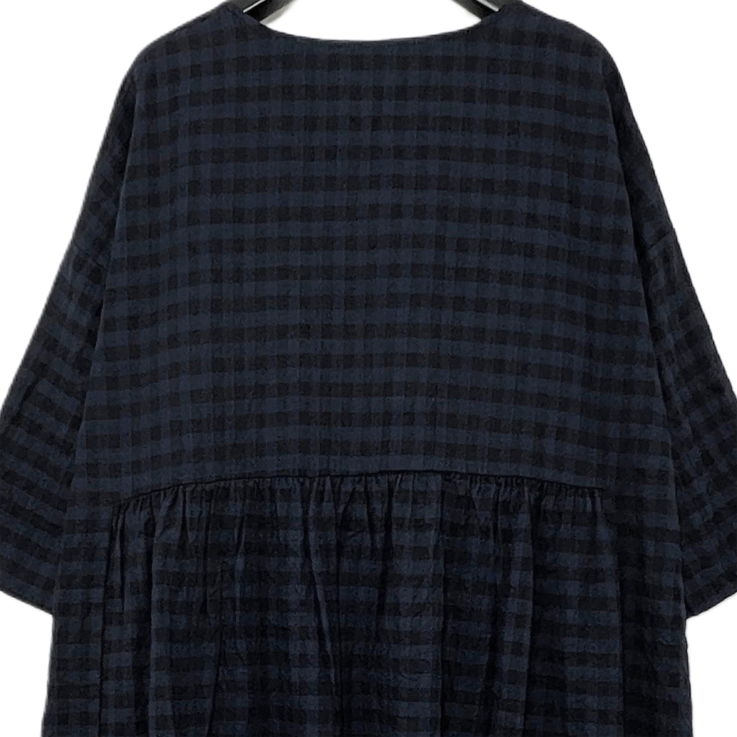 【H+ HANNOH WESSEL】Dress Dominique_Navy/Black Chrck15/17C