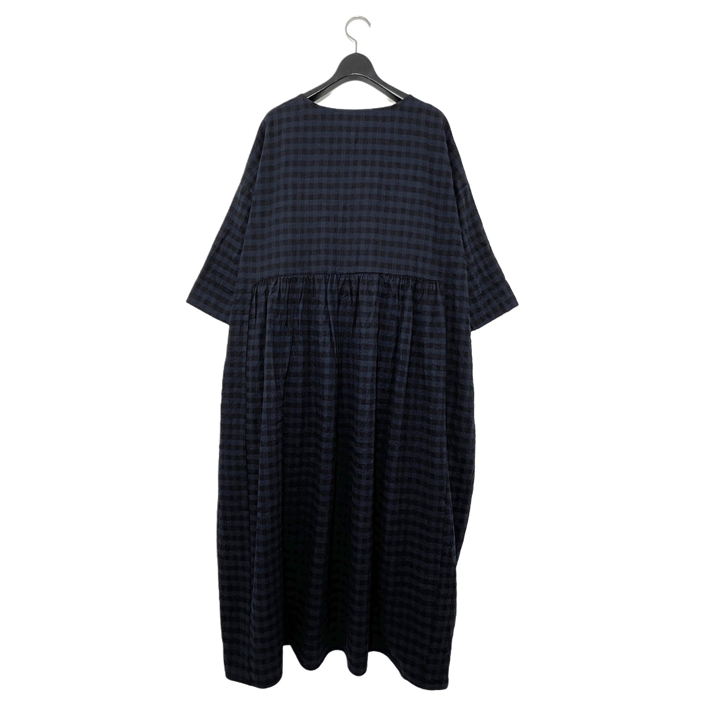 【H+ HANNOH WESSEL】Dress Dominique_Navy/Black Chrck15/17C