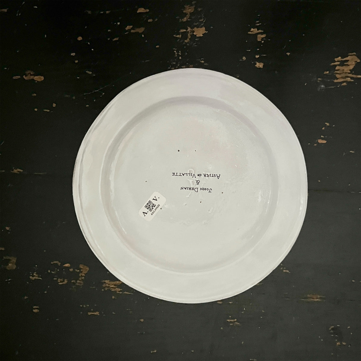 【Astier de Villatte】Indian King Ranculus Soup Plate