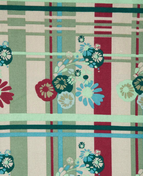 【Les Touristes】TABLE CLOTH L_dundee sauge