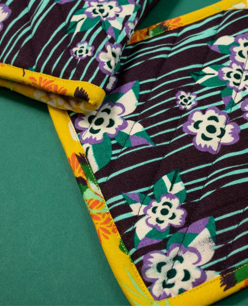 【Les Touristes】oven mitts + pot holders_GLO 001