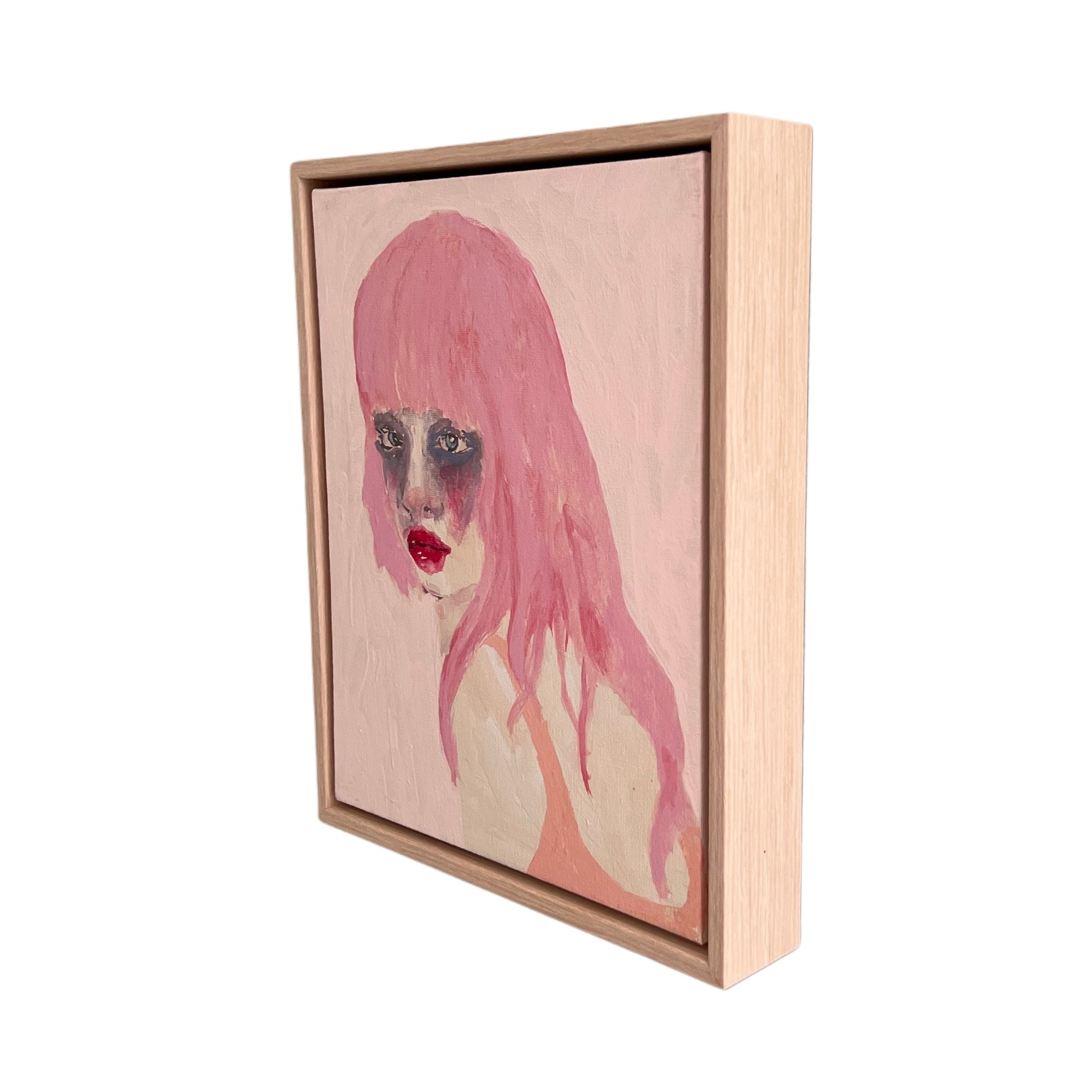 【益山 航士】girl with pink hair
