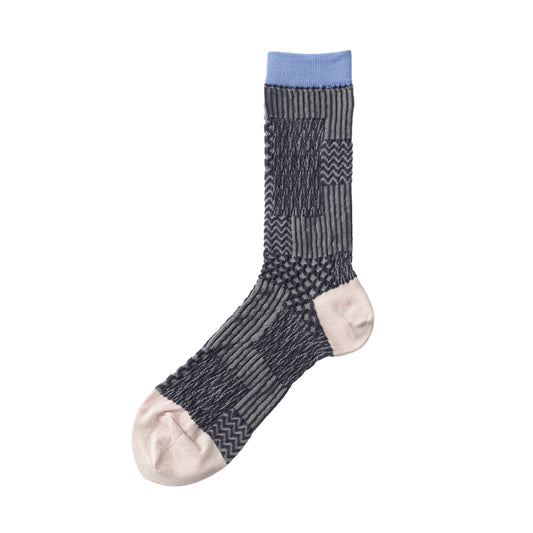 【TRICOTE】 BUMPY PATCHWORK SOCKS