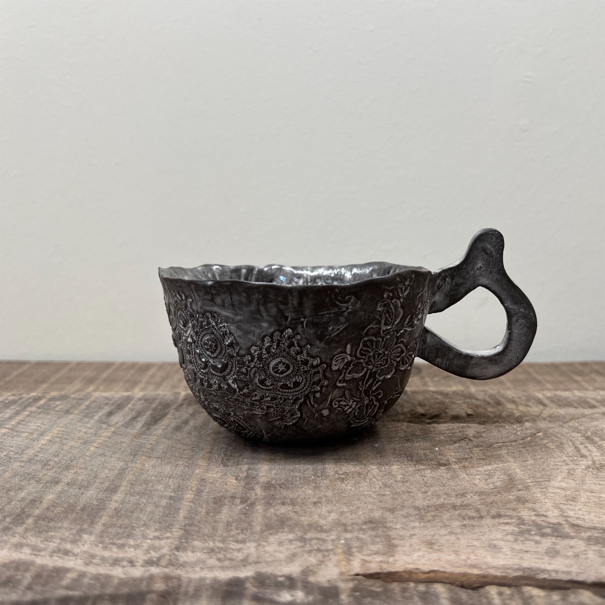 二段かご　重ね 菓子器 黒色　4セット Valerie Casado】チョコレートカップ C-Tasse Chocolat_Noir83