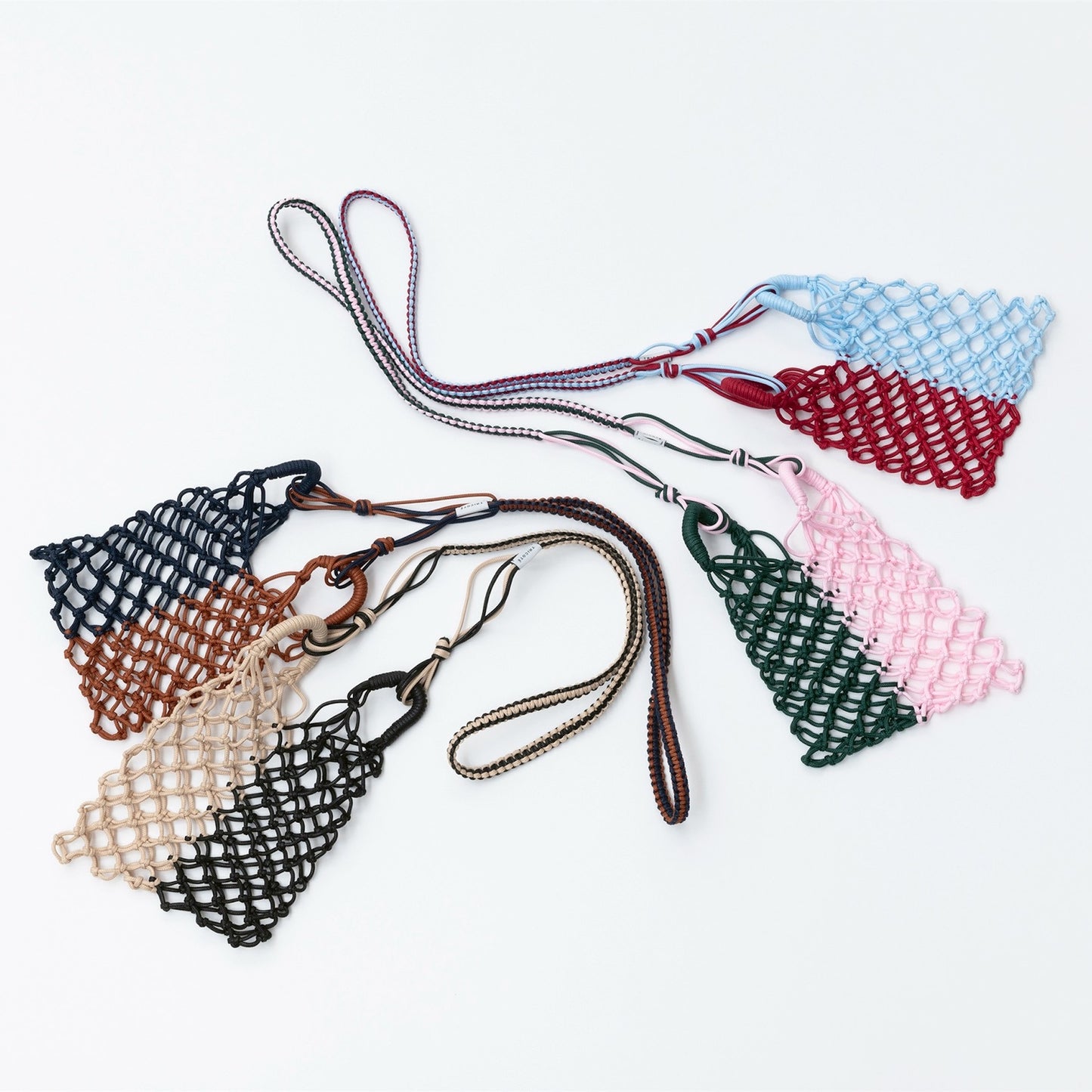 【TRICOTE】BICOLOR MACRAME BAG