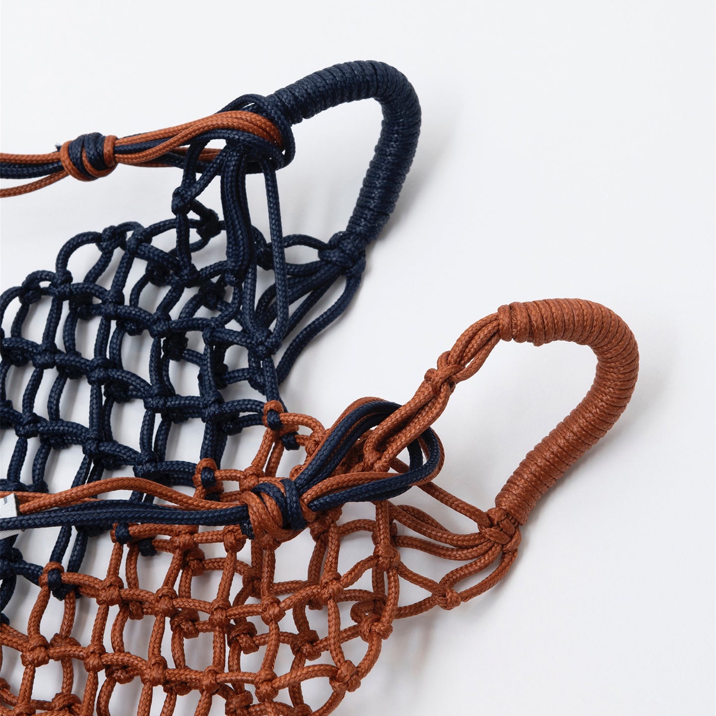 【TRICOTE】BICOLOR MACRAME BAG