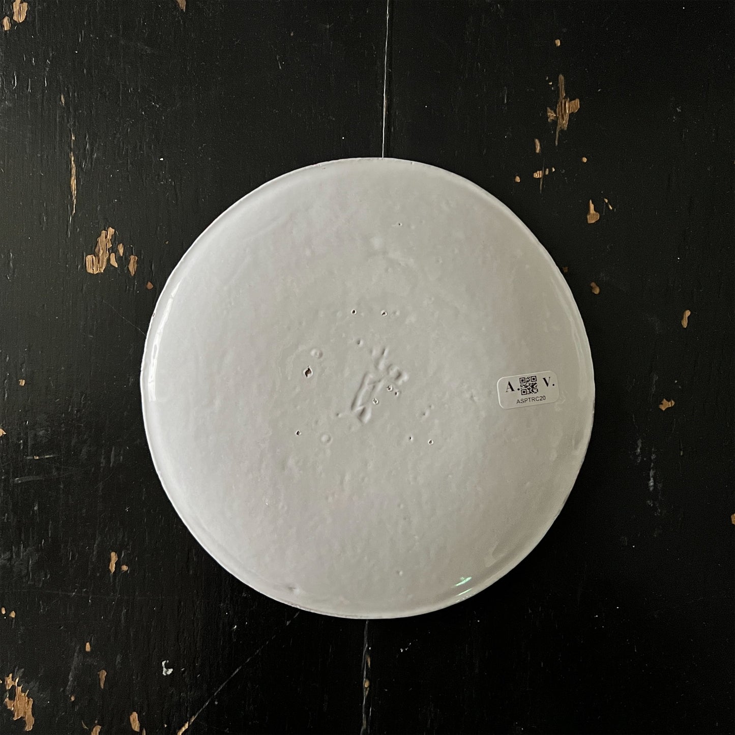 【Astier de Villatte】 Tricolore Cube プレート