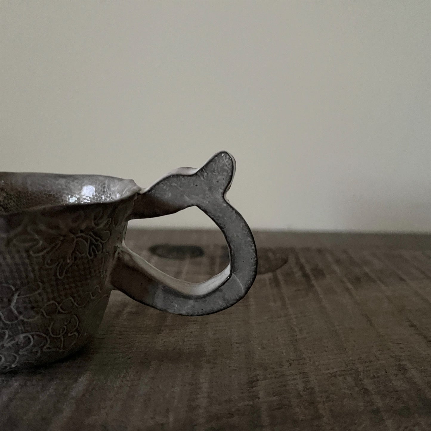 【 Valerie Casado】ティーカップ C-Tasse a The_Noir-1