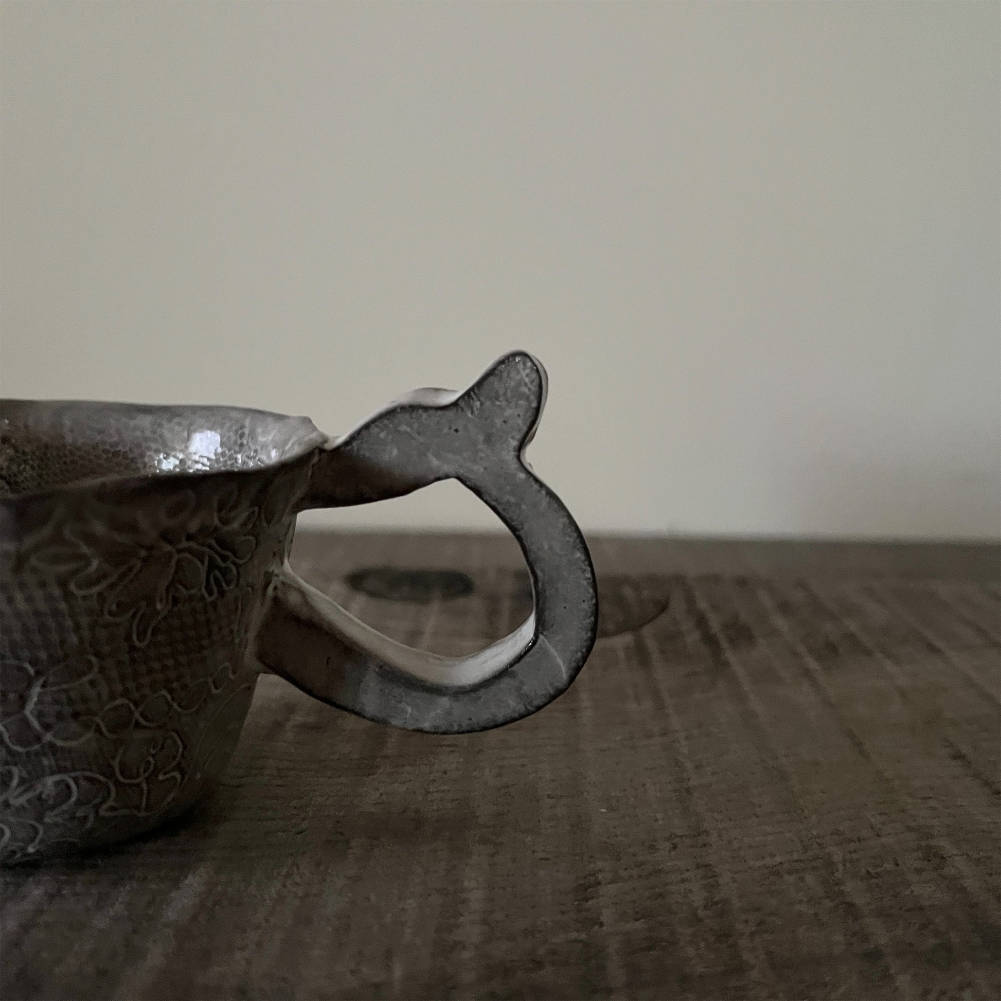 【 Valerie Casado】ティーカップ C-Tasse a The_Noir-1