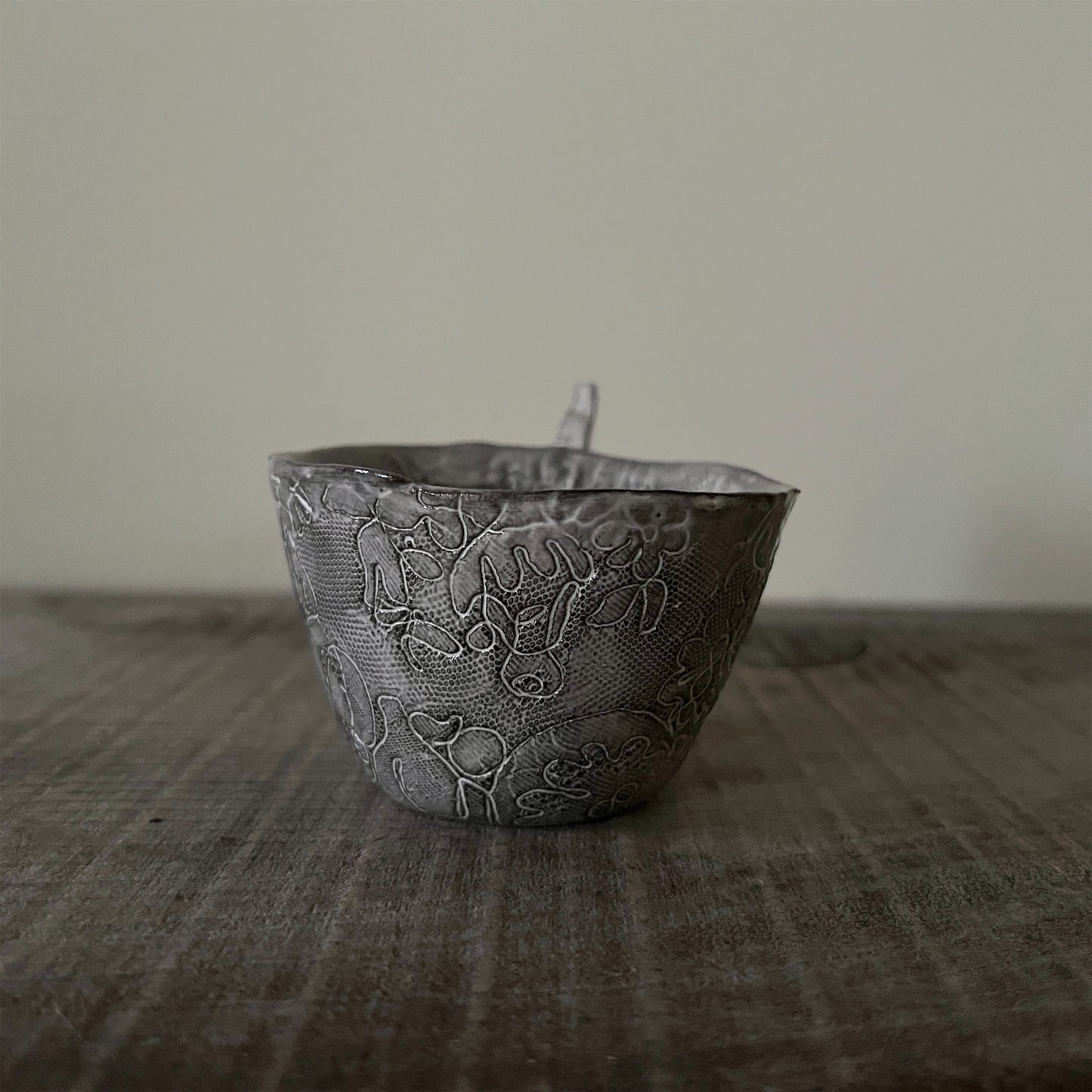 【 Valerie Casado】ティーカップ C-Tasse a The_Noir-1