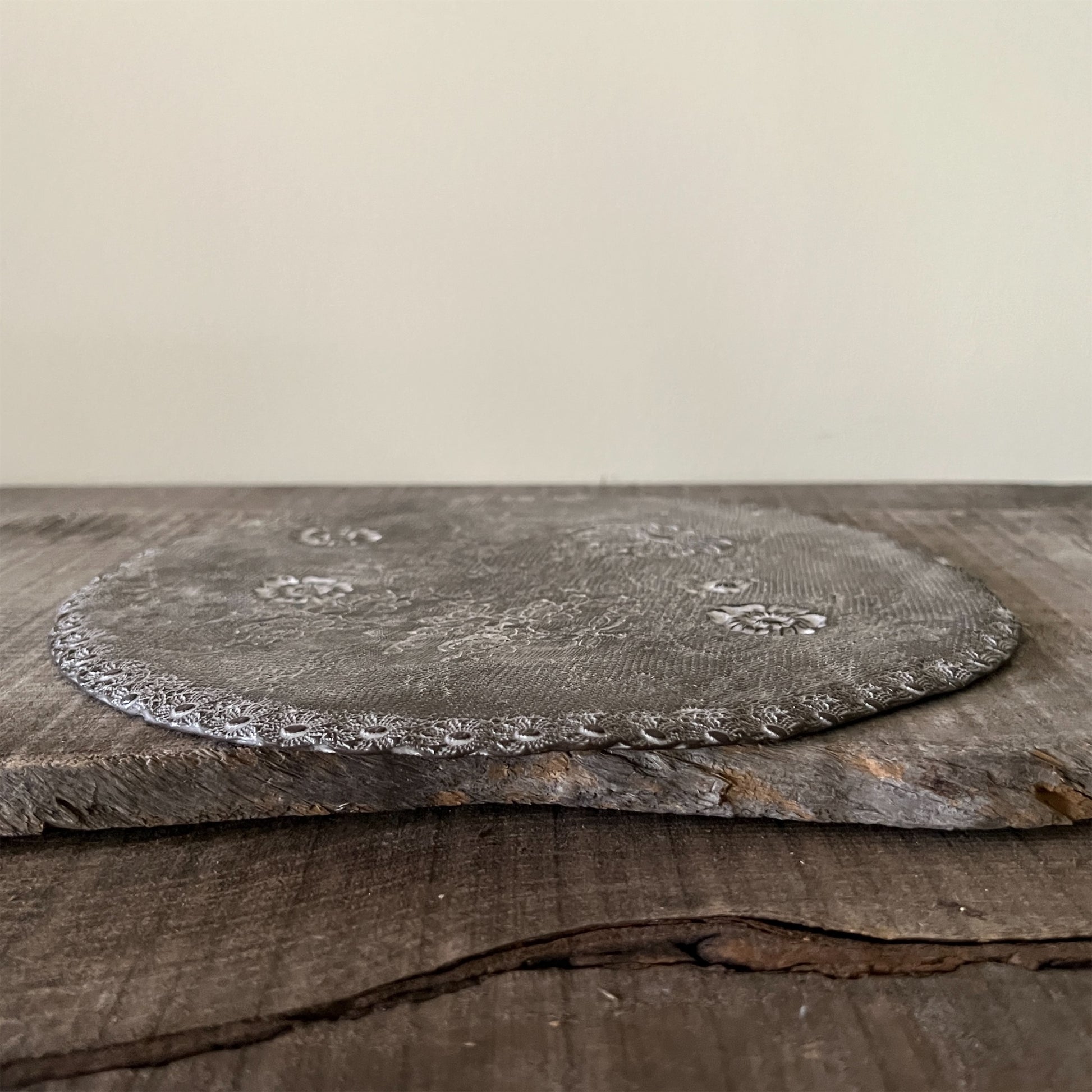 【 Valerie Casado】トレー Tray_flat plate_Noir-3