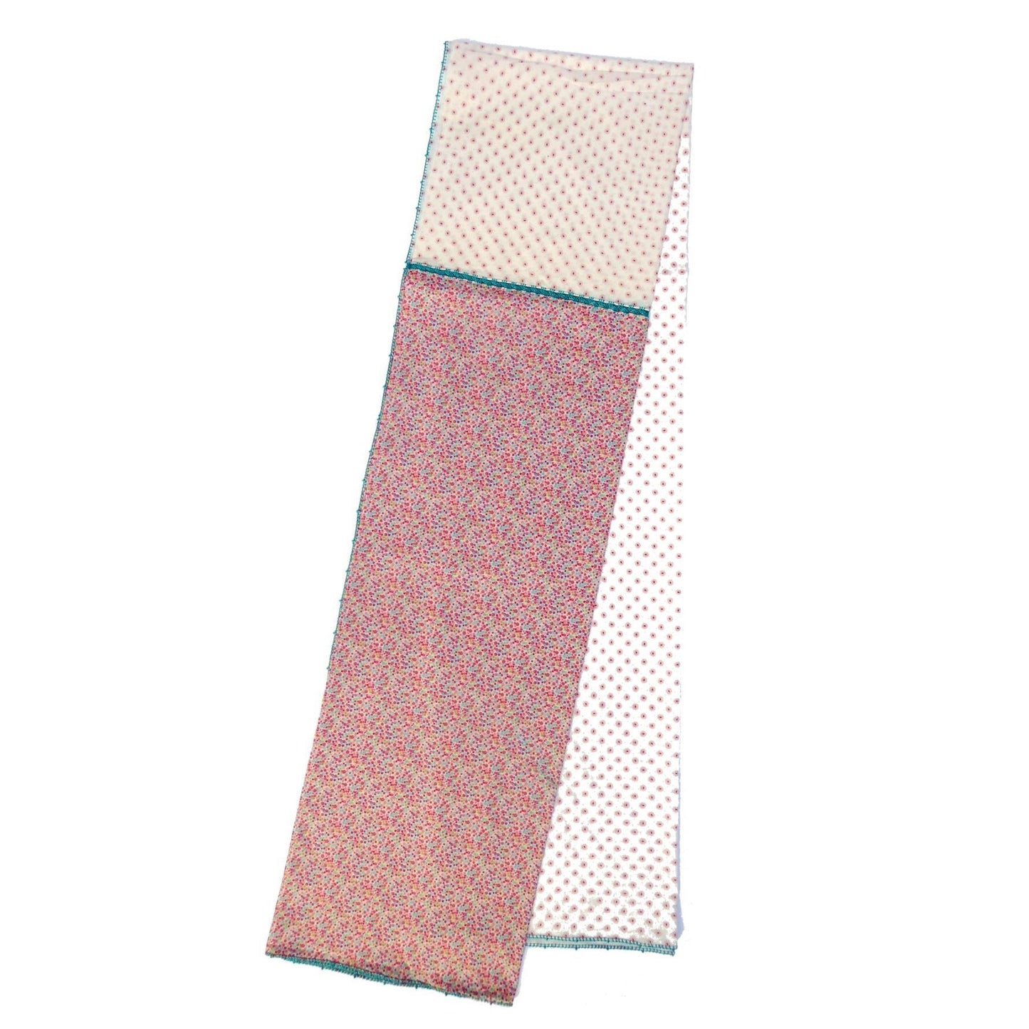 【Leo Atlante】刺繍パッチワークカーテン pink