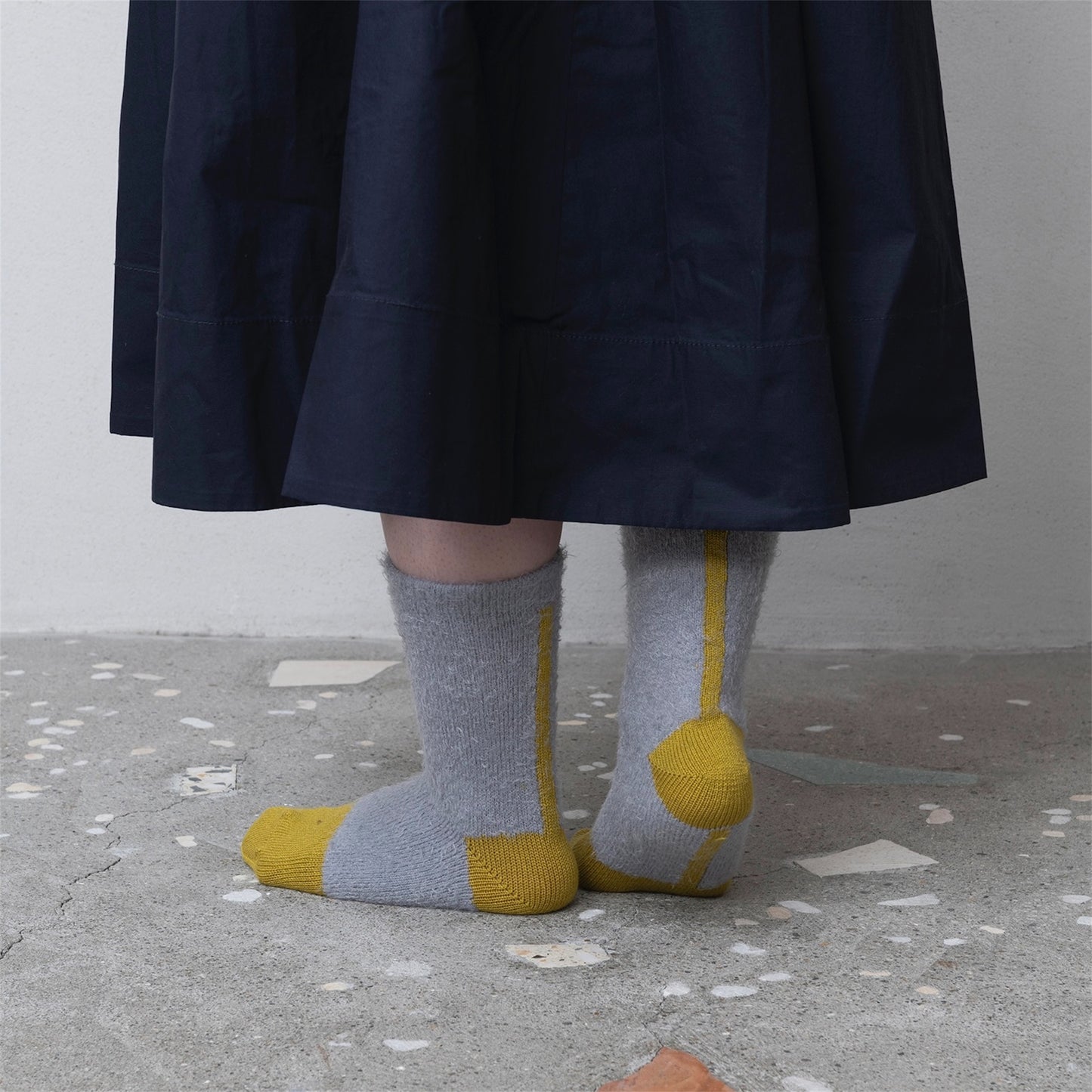 【TRICOTE】SHAGGY LINE SOCKS