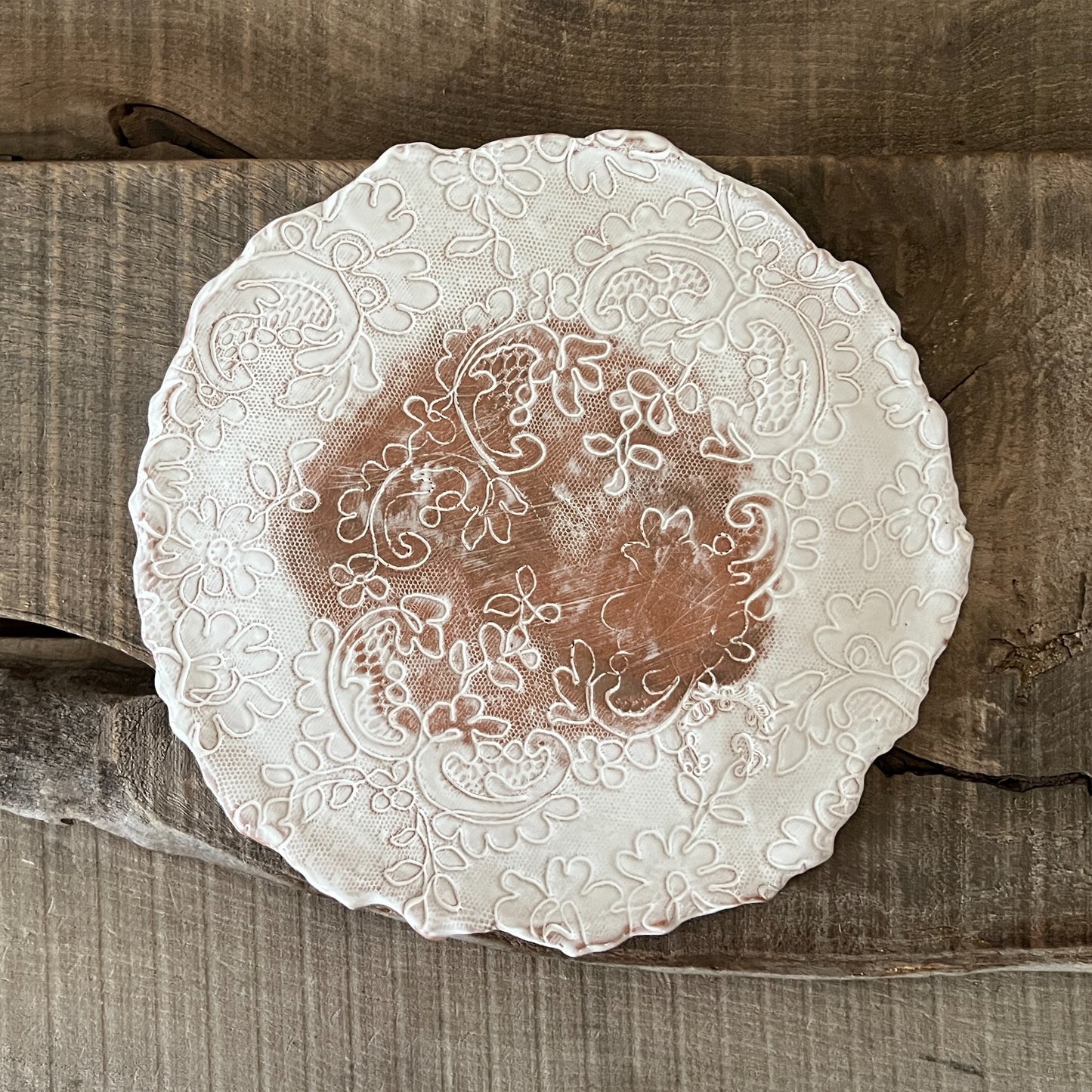【 Valerie Casado】プレート C-Assiette Degustation Aerien_Rouge35