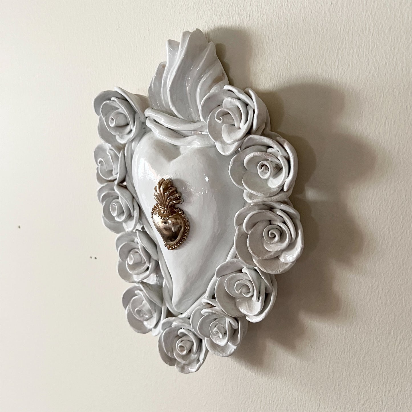 【Cuore di Argilla】HEARTS OF CLAY WITH ROSES CHS_43