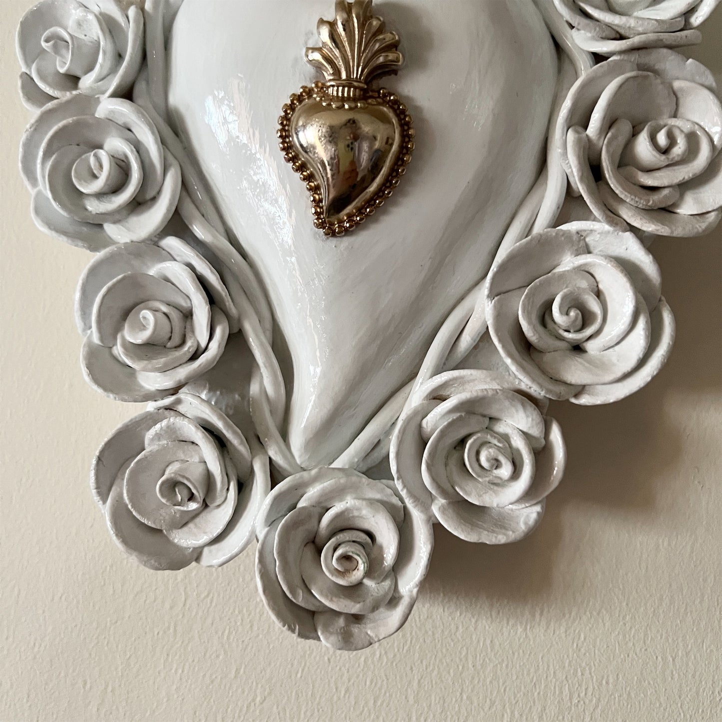 【Cuore di Argilla】HEARTS OF CLAY WITH ROSES CHS_43