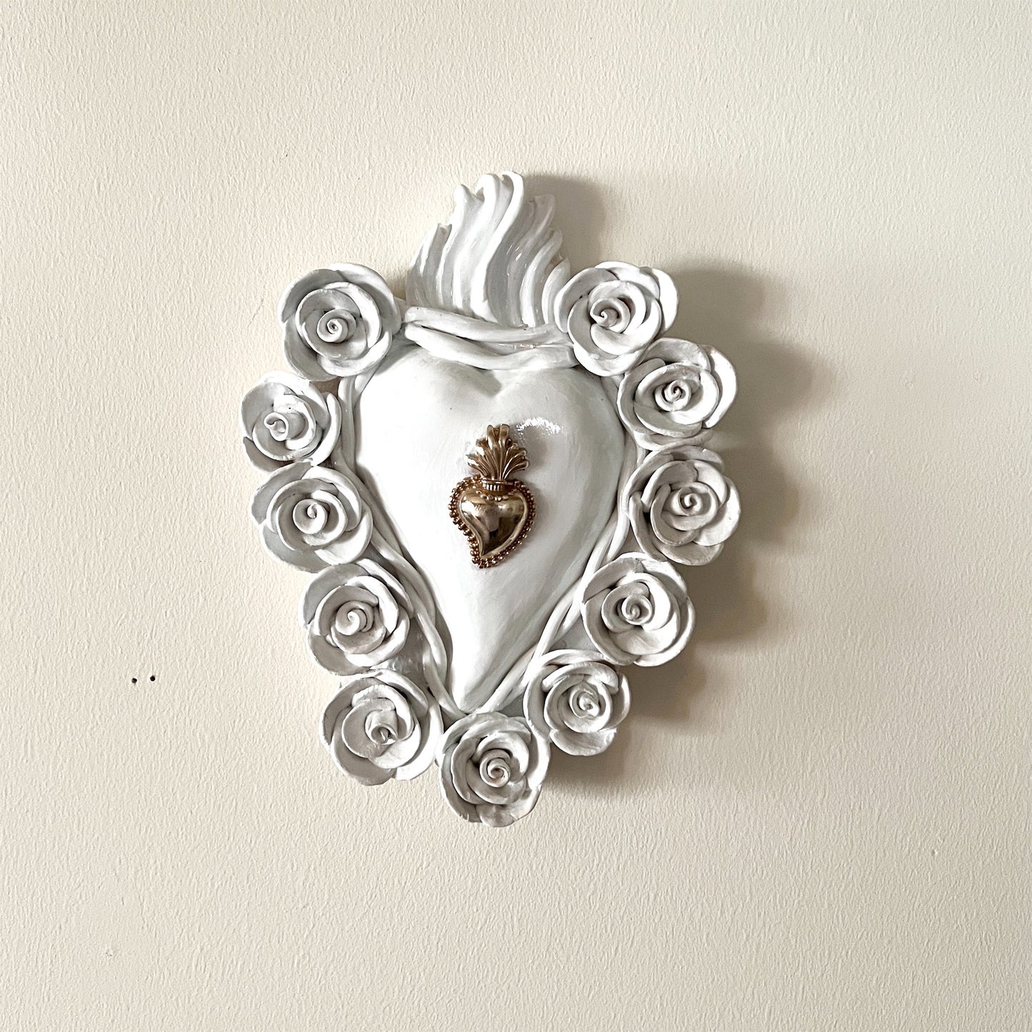 【Cuore di Argilla】HEARTS OF CLAY WITH ROSES CHS_43