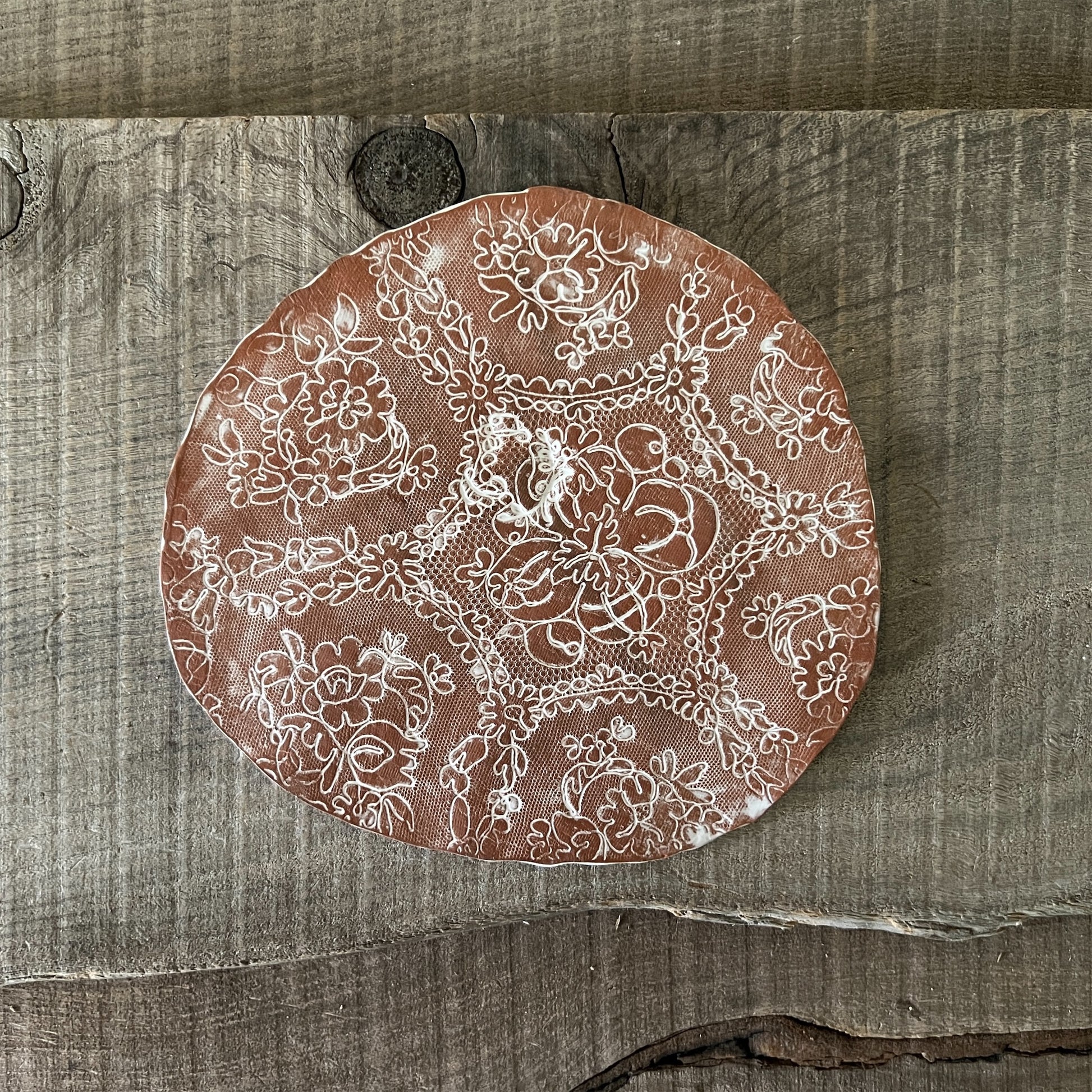 【 Valerie Casado】トレー Tray_flat plate_Rouge-2