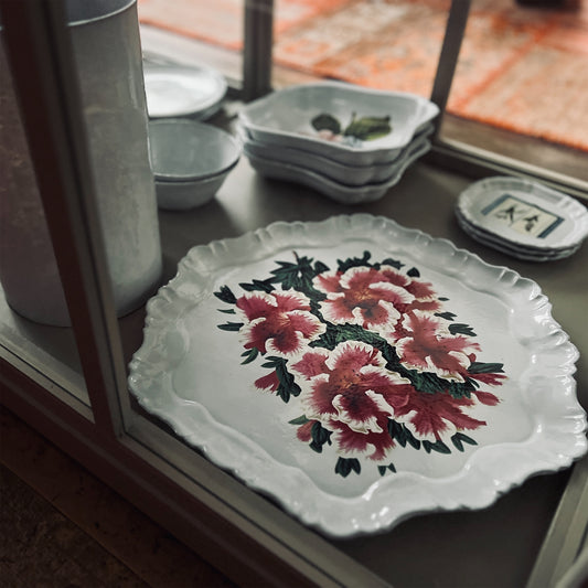 【Astier de Villatte】John Azalea Indica 158 プレート