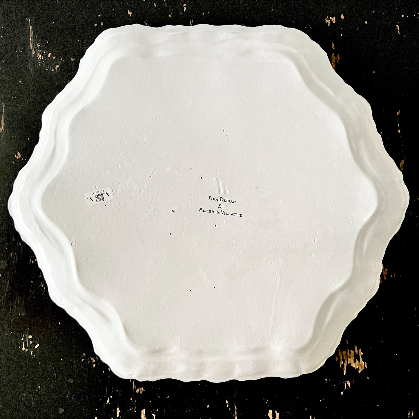 【Astier de Villatte】John Azalea Indica 158 プレート