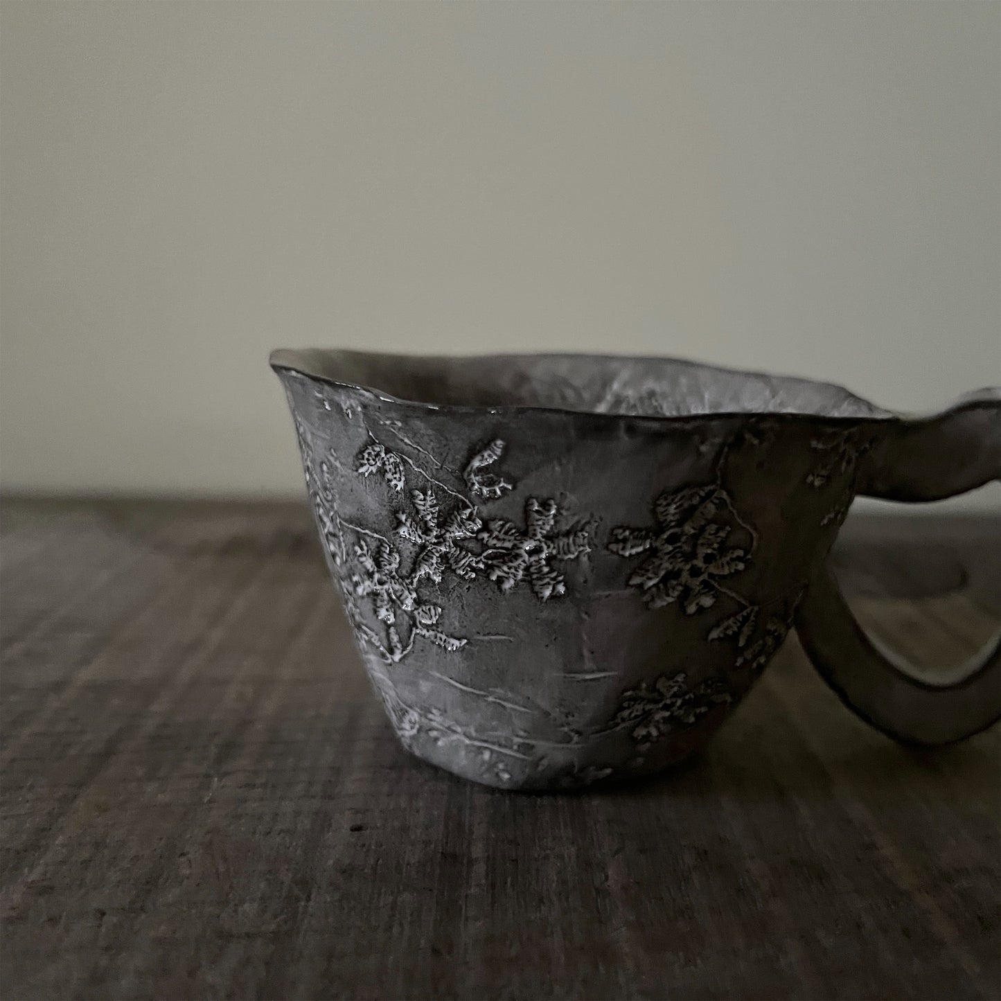【 Valerie Casado】ティーカップ C-Tasse a The_Noir-2